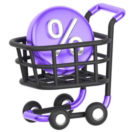 Shopping Discount  3D Icon
