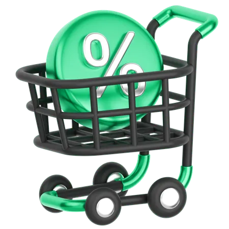 Shopping Discount  3D Icon