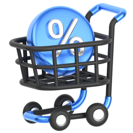 Shopping Discount  3D Icon
