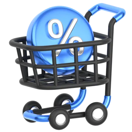 Shopping Discount  3D Icon