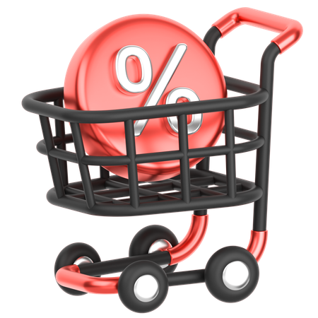 Shopping Discount  3D Icon