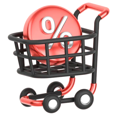 Shopping Discount  3D Icon