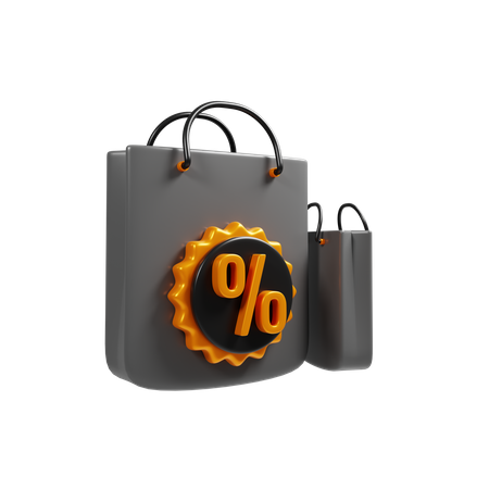 Shopping Discount  3D Icon