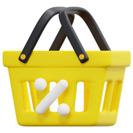 Shopping Discount  3D Icon