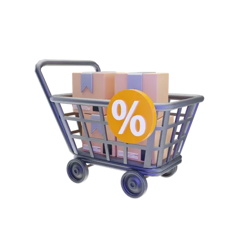 These Are 3 D Shopping Discount Icons Commonly Used In Design And Games 3D Icon
