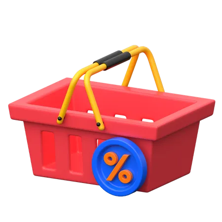 Shopping Discount  3D Icon