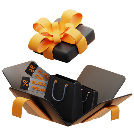 Shopping Gift  3D Icon