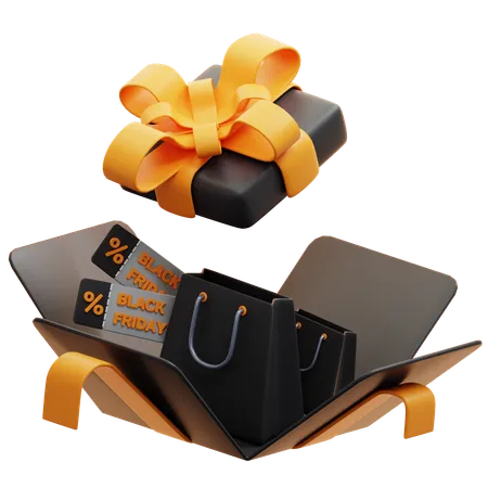 Shopping Gift  3D Icon