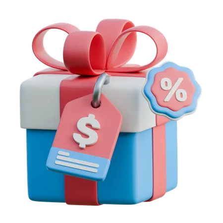 Shopping Gift  3D Icon