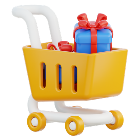 Shopping Gift  3D Icon