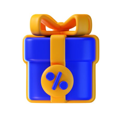 Shopping Gift  3D Icon