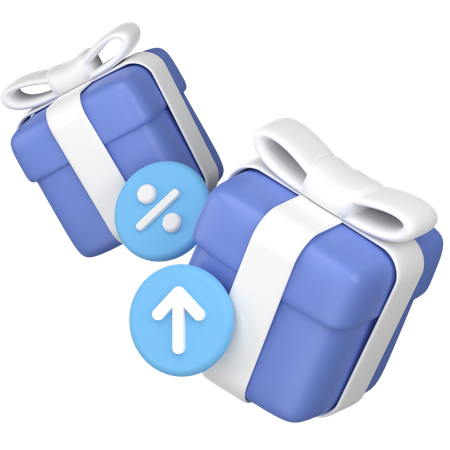 Shopping gift  3D Icon