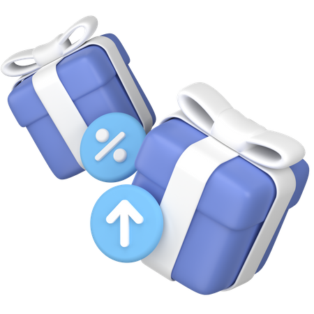 Shopping gift  3D Icon