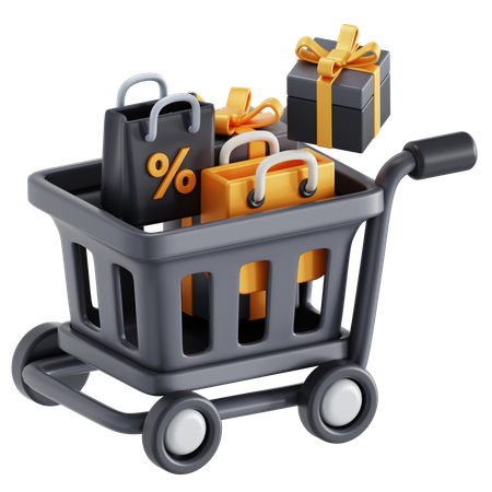 Shopping Haul  3D Icon