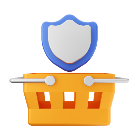 Shopping Insurance  3D Icon