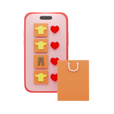 Shopping List  3D Icon