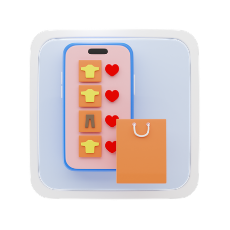 Shopping List  3D Icon