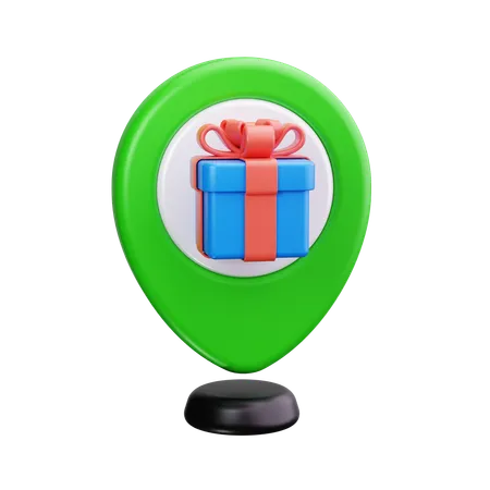 Shopping location  3D Icon