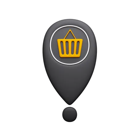 Shopping Location Downlaod This Item Now 3D Icon