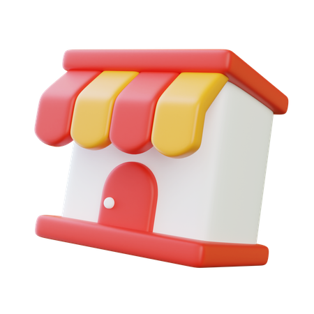 Shopping Mall  3D Icon