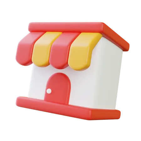Shopping Mall  3D Icon