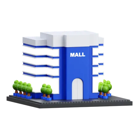 Shopping Mall  3D Icon