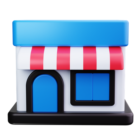 Shopping Mall  3D Icon