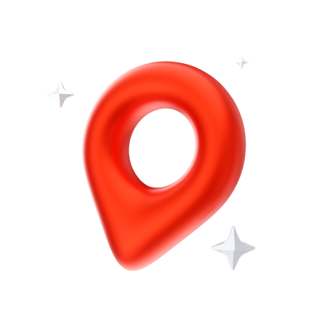 Shopping Mall Location  3D Icon