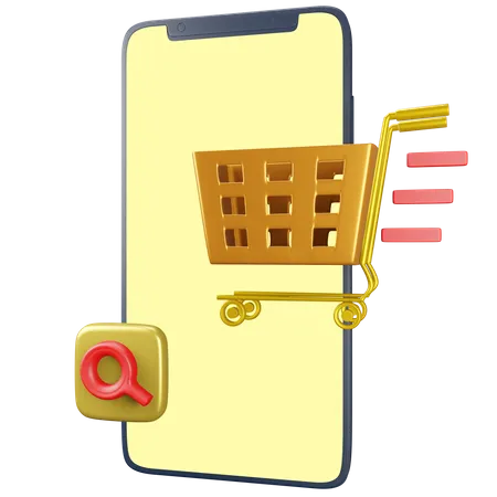 Shopping Marketing  3D Icon