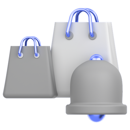 Shopping Notification  3D Icon