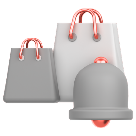 Shopping Notification  3D Icon