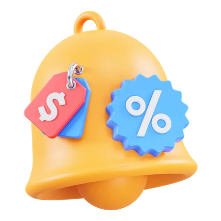 Shopping Notification  3D Icon