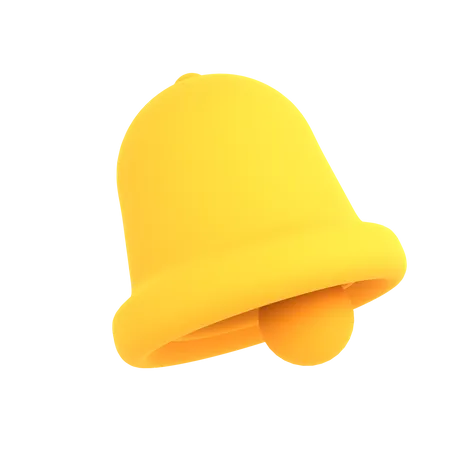 3 D Notification Bell Set Ecommerce Icon 3D Icon