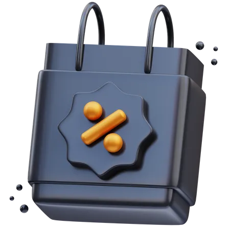 Shopping Offer  3D Icon