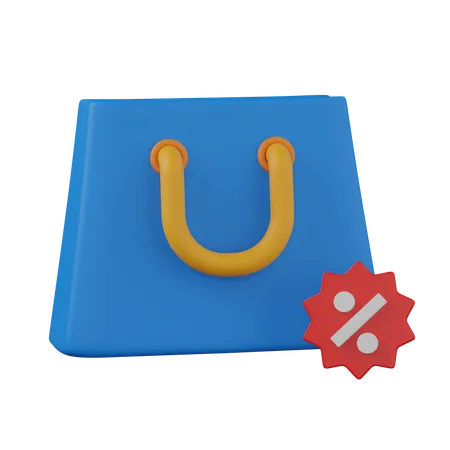 Shopping offer  3D Icon