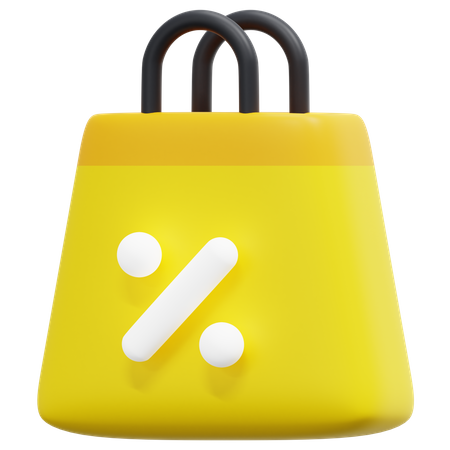Shopping Offer  3D Icon