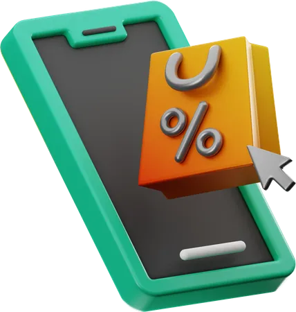 Shopping Offer 3D Icon