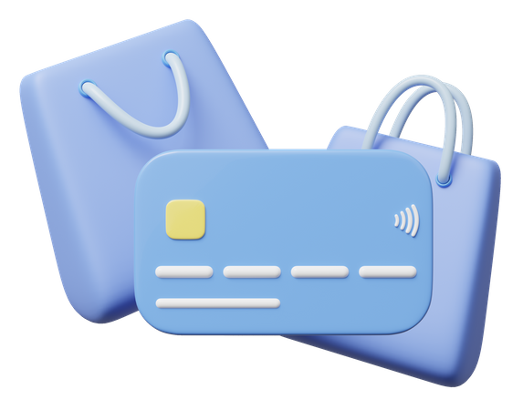 Paiement des achats  3D Icon