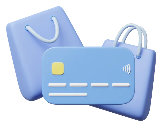 Paiement des achats  3D Icon