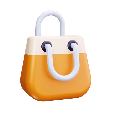 Shopping Paper Bag  3D Icon