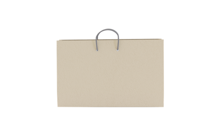 Shopping Paper Bag  3D Icon