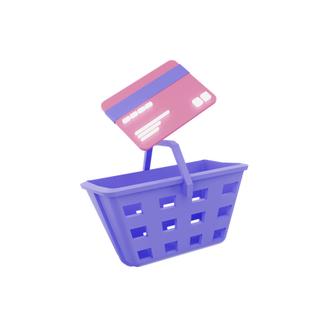 Shopping Payment  3D Icon