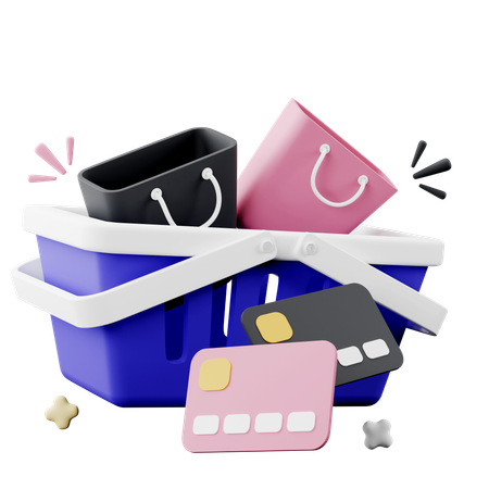 Shopping Payment  3D Icon