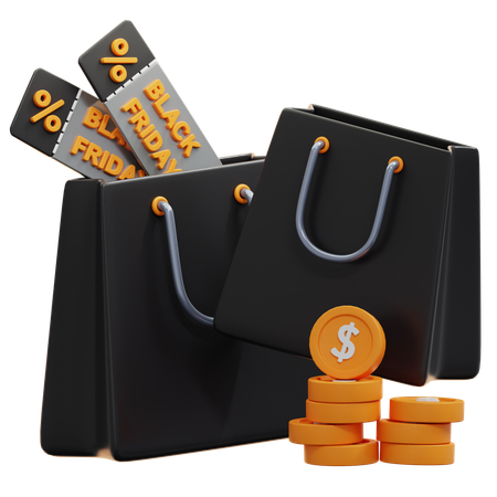 Shopping Payment  3D Icon