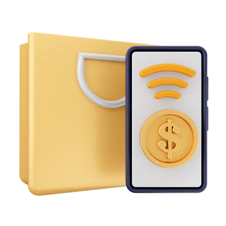 Shopping Payment  3D Icon