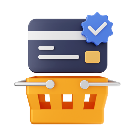 Shopping Payment  3D Icon