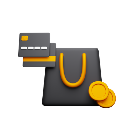 Shopping Payment  3D Icon