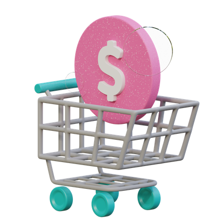 Shopping Payment  3D Icon