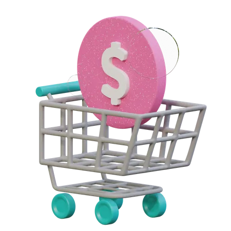 Shopping Payment  3D Icon