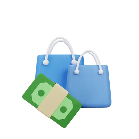 Shopping Payment  3D Icon